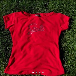 STOLI VODKA Y2K BABY TEE size small
